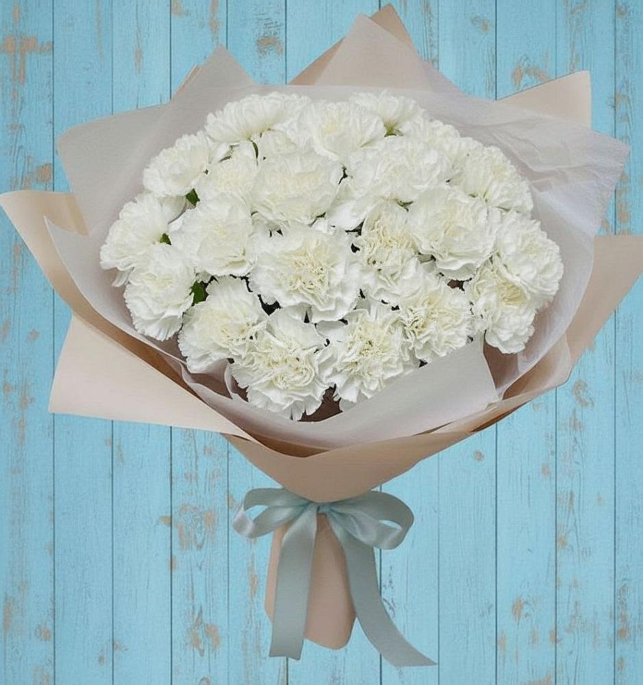 Букет цветов из: Гвоздики в Альбурикенте