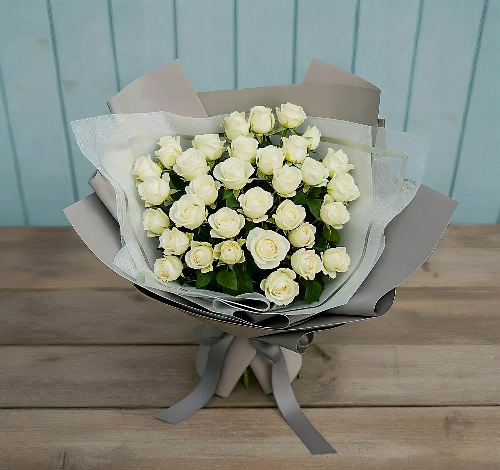 Букет Белоснежная нежность в Альбурикенте