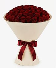 Букет 101 Бордовая роза Блэк Бакарра в Альбурикенте