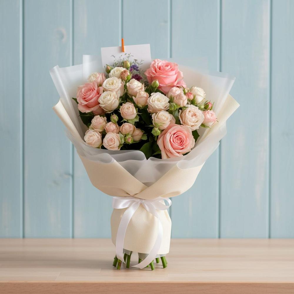 Букет цветов из: Розы в Альбурикенте