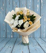 Букет цветов из:  Розы и Хризантемы в Альбурикенте
