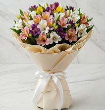 Букет цветов из:  Альстромерии #REPLACE_PRED# Альбурикенте