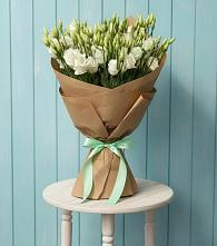 Букет Утренняя Свежесть #REPLACE_PRED# Альбурикенте Букет цветов из:  Лизиантусы #REPLACE_PRED# Альбурикенте