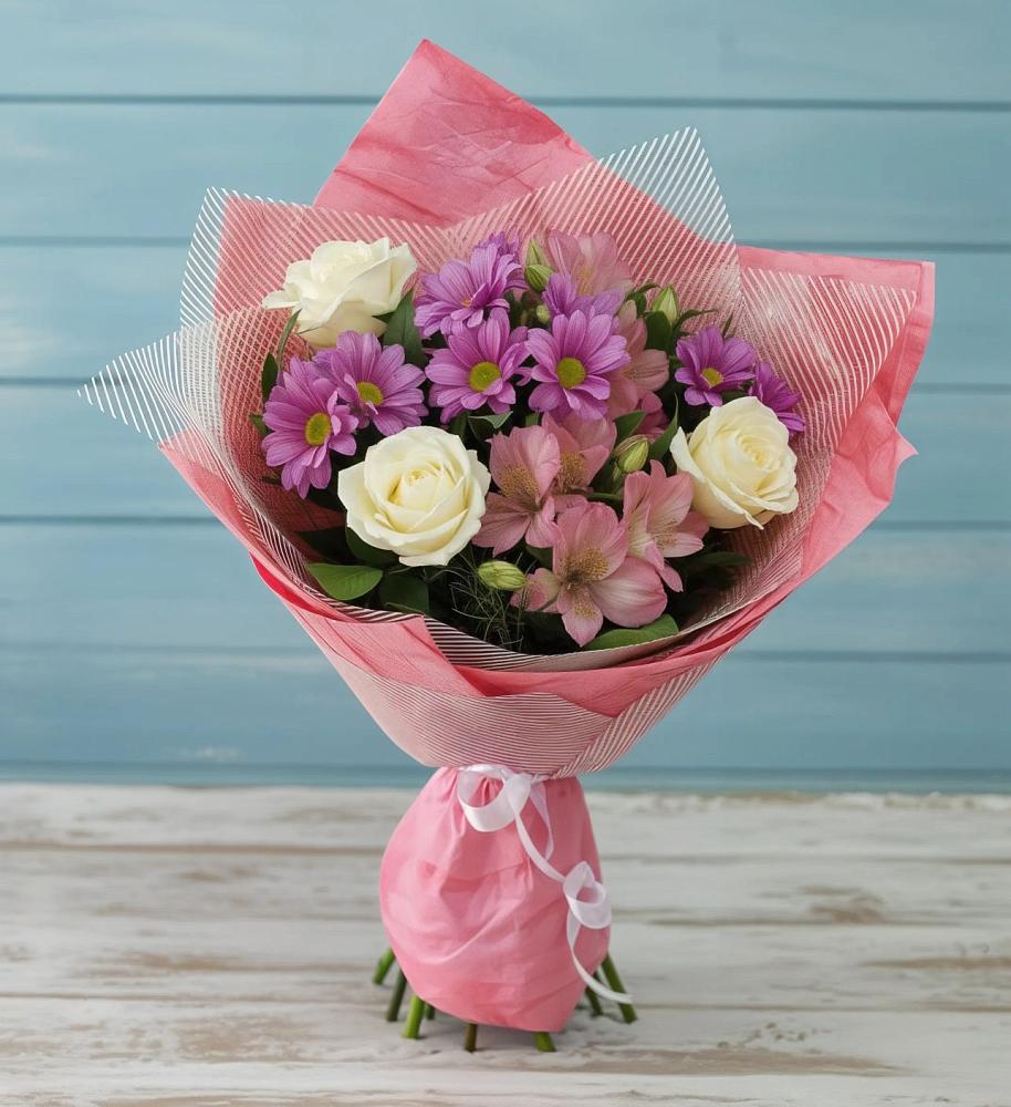 Букет цветов из: Герберы в Альбурикенте