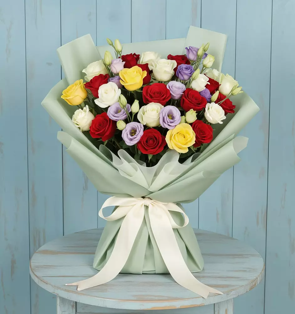 Букет цветов из: Розы в Альбурикенте