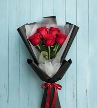 Букет в ритме города в Альбурикенте Букет цветов из:  Розы в Альбурикенте