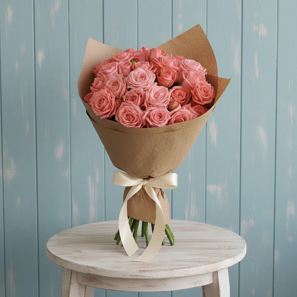 Букет пленительный в Альбурикенте Букет цветов из: Розы в Альбурикенте